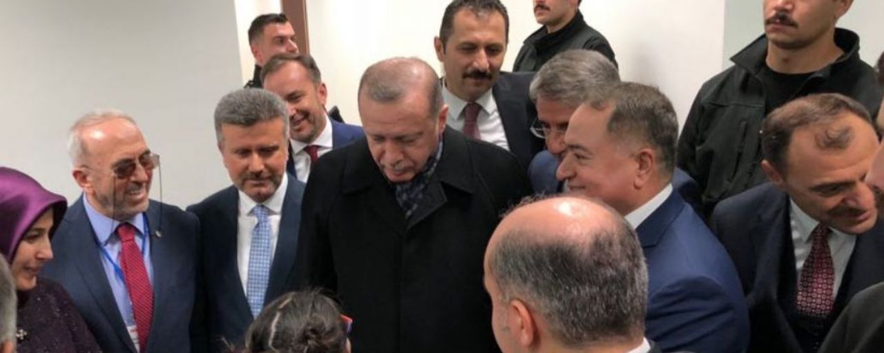 CUMHURBAŞKANIMIZ ERDOĞAN, BAŞKAN DUMANDAĞ'I YAPACAĞI YATIRIMDAN DOLAYI TEBRİK ETTİ...